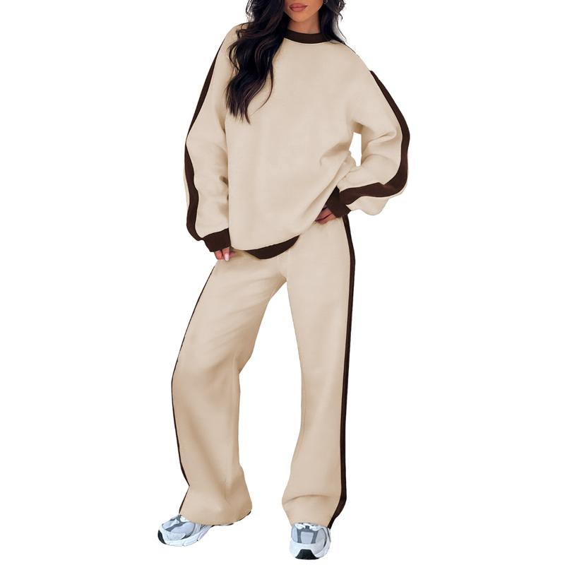 Kvinnors Tvådelade Set  | Sweatshirt och Byxor