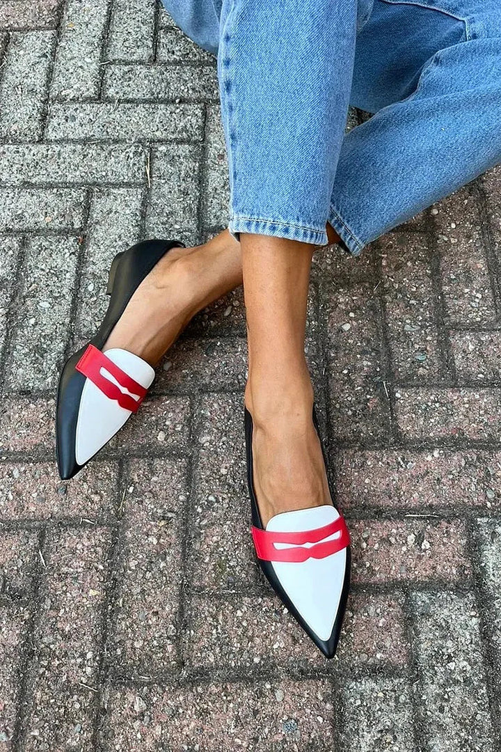 Loafers för kvinnor | Spetsig tå slip-on