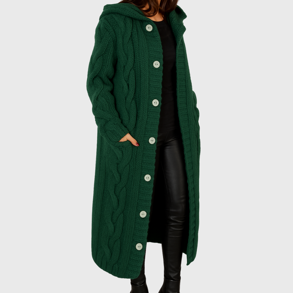 Kvinnors Cardigan | Lång längd