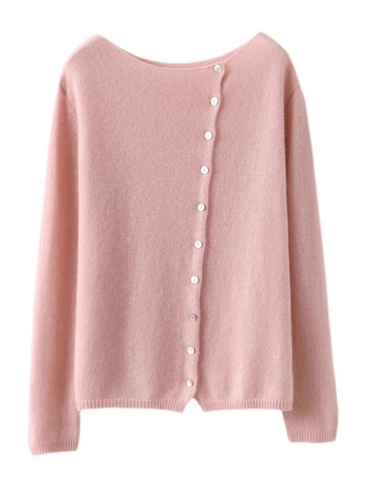 Dam Cardigan | V-ringad Knäppning