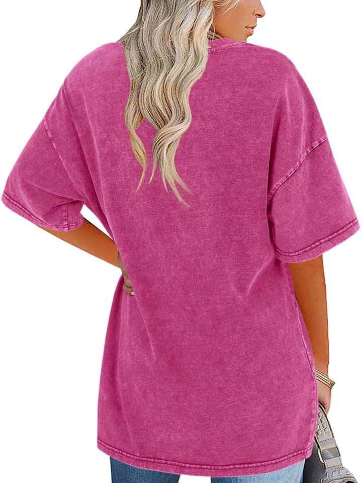 Dam T-Shirt | Oversized Vintage Tvätt