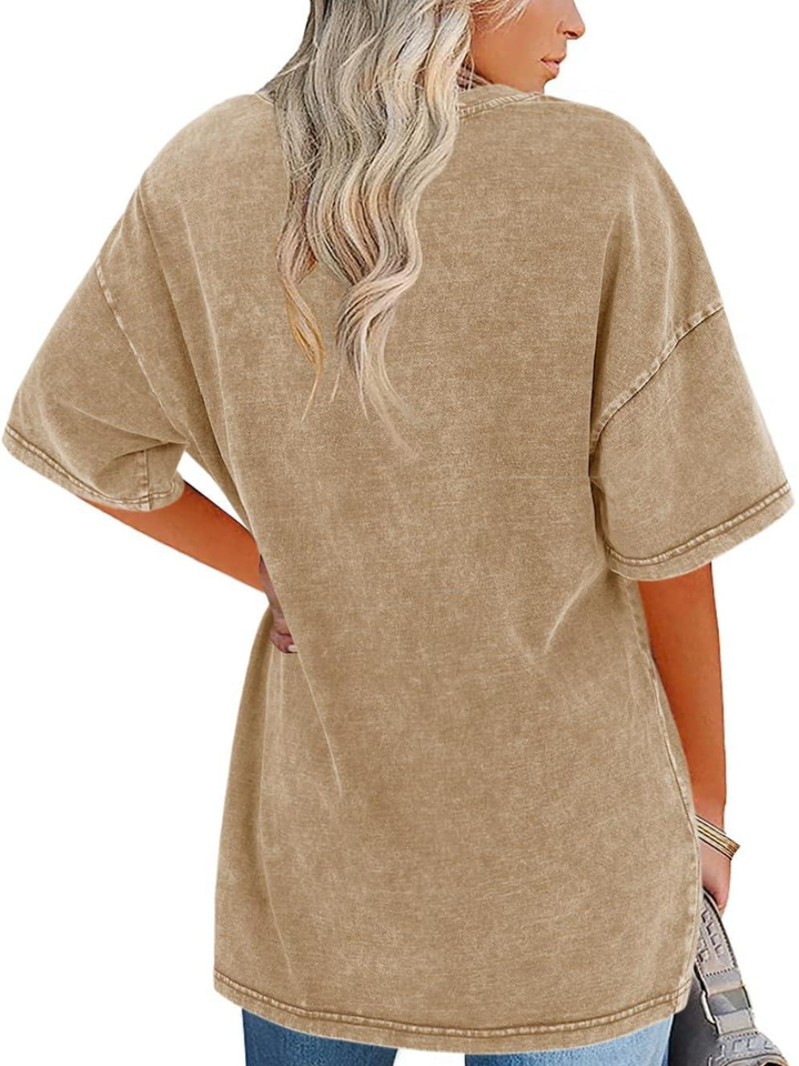 Dam T-Shirt | Oversized Vintage Tvätt