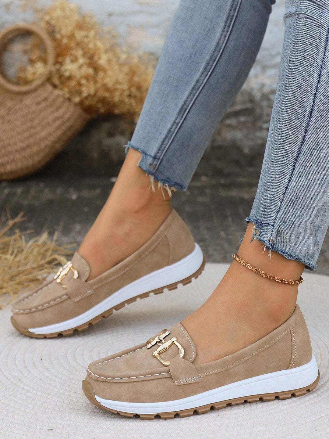Kvinnors Bekväma Loafers | Ortopediska Strandkuddar