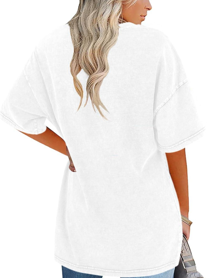 Dam T-Shirt | Oversized Vintage Tvätt