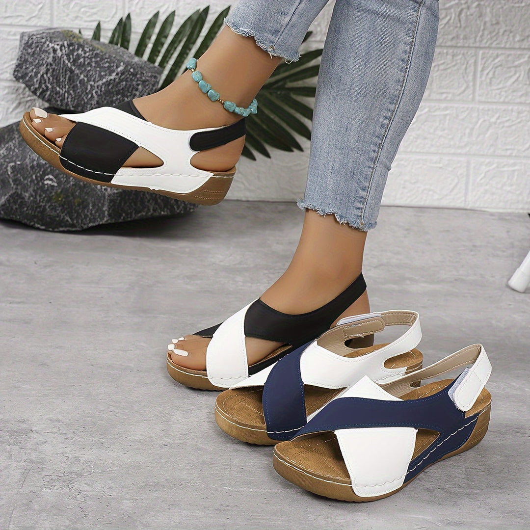 Sandaler för kvinnor | Öppen tå Slingback-sko
