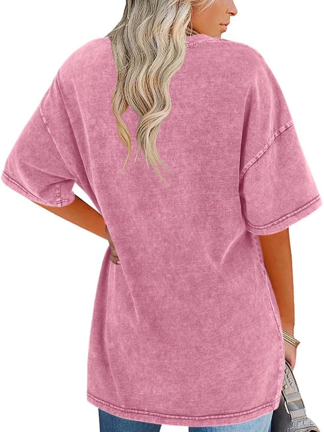 Dam T-Shirt | Oversized Vintage Tvätt