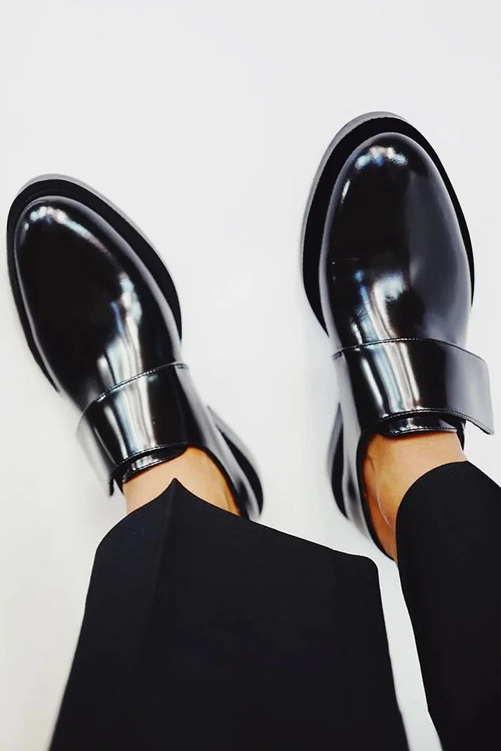 Loafers för kvinnor | Remdetalj