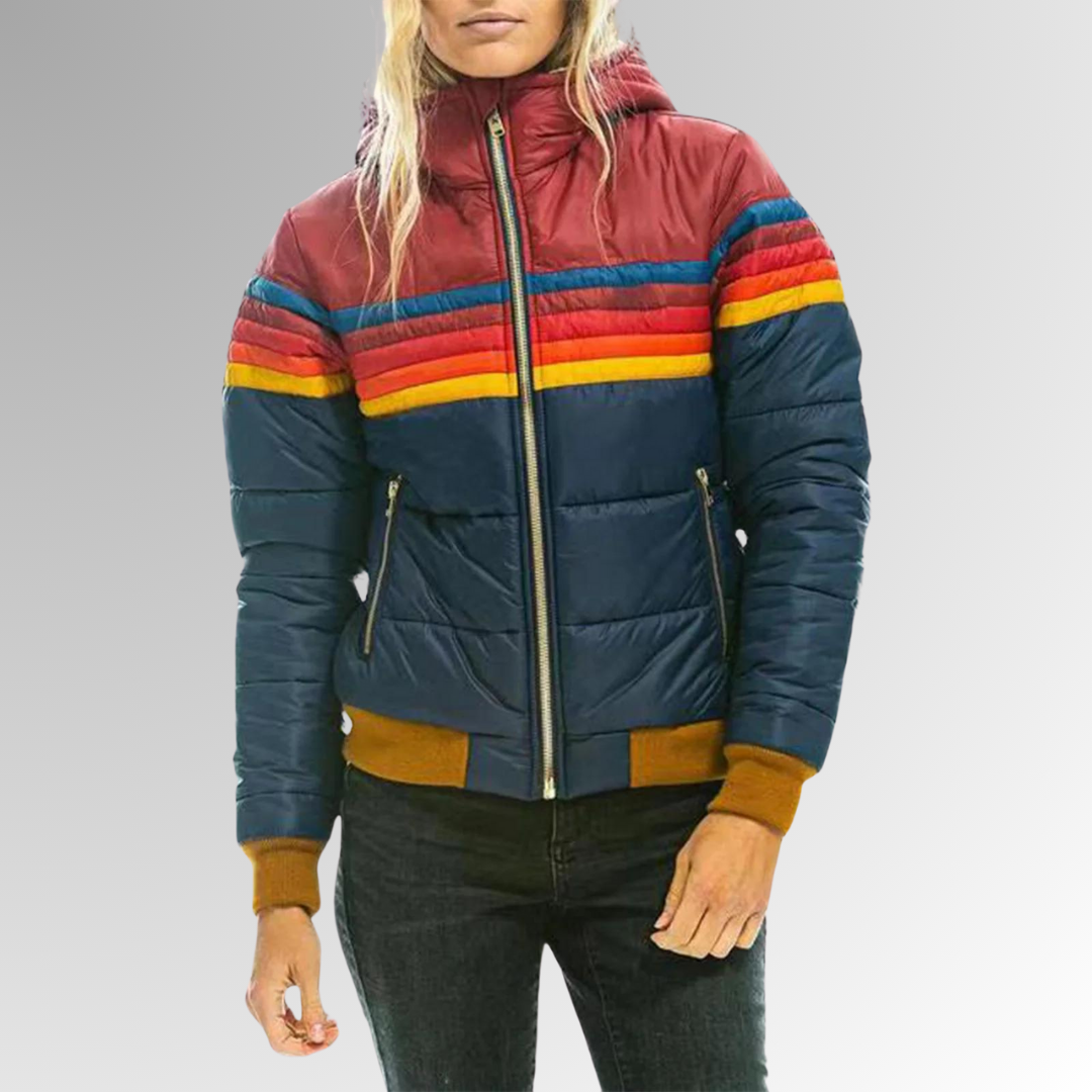 Damjacka | Vadderad Pufferstil