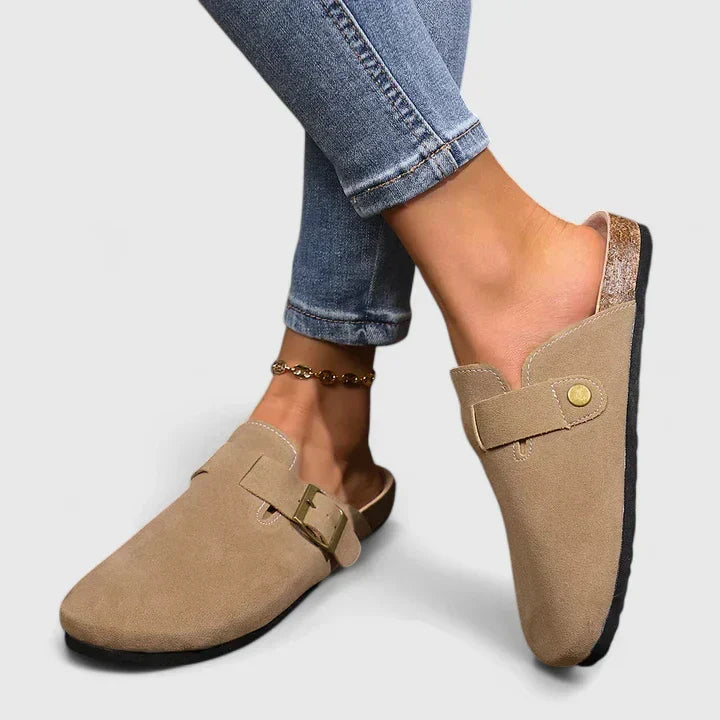 Loafers för kvinnor | Spännbandsdesign