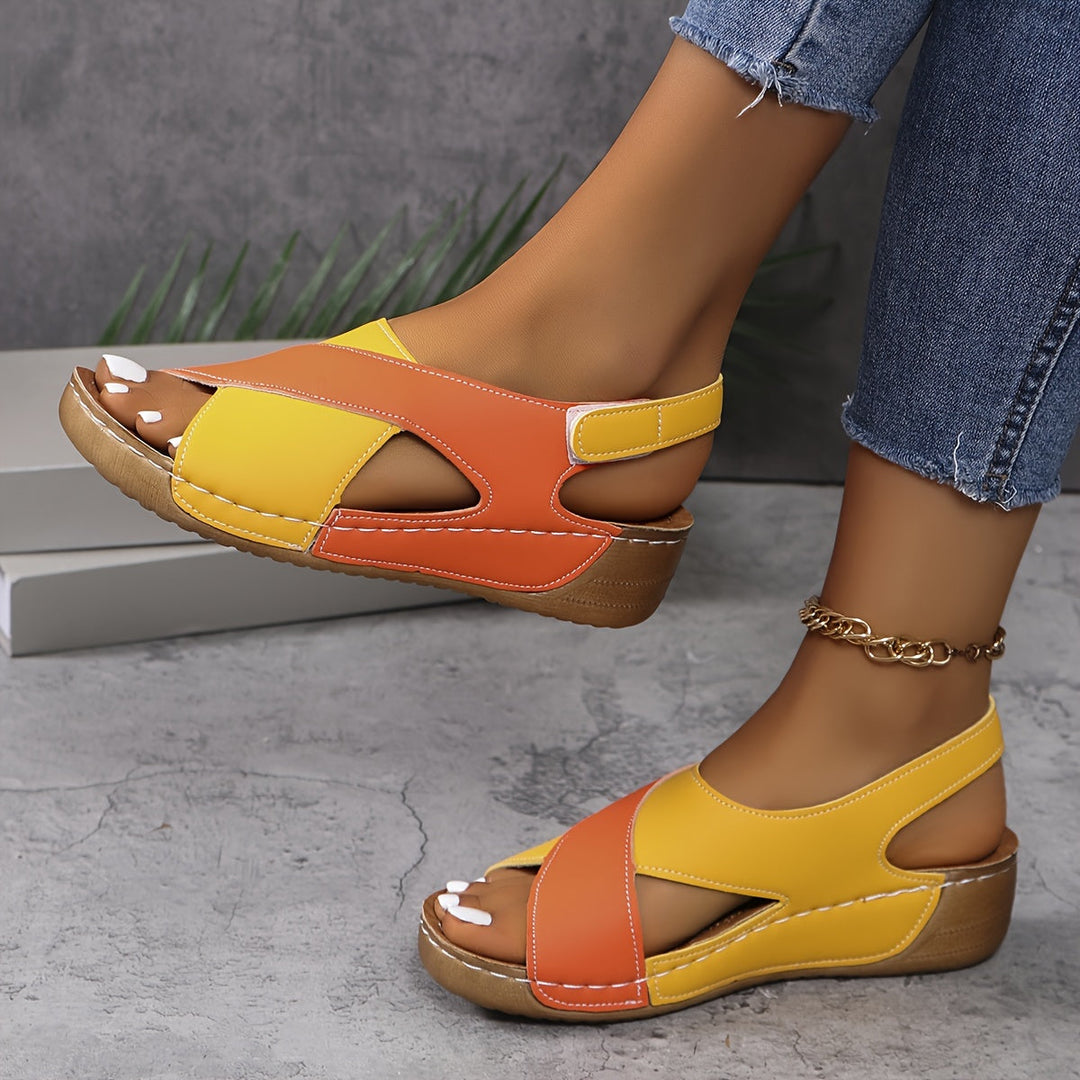 Sandaler för kvinnor | Öppen tå Slingback-sko