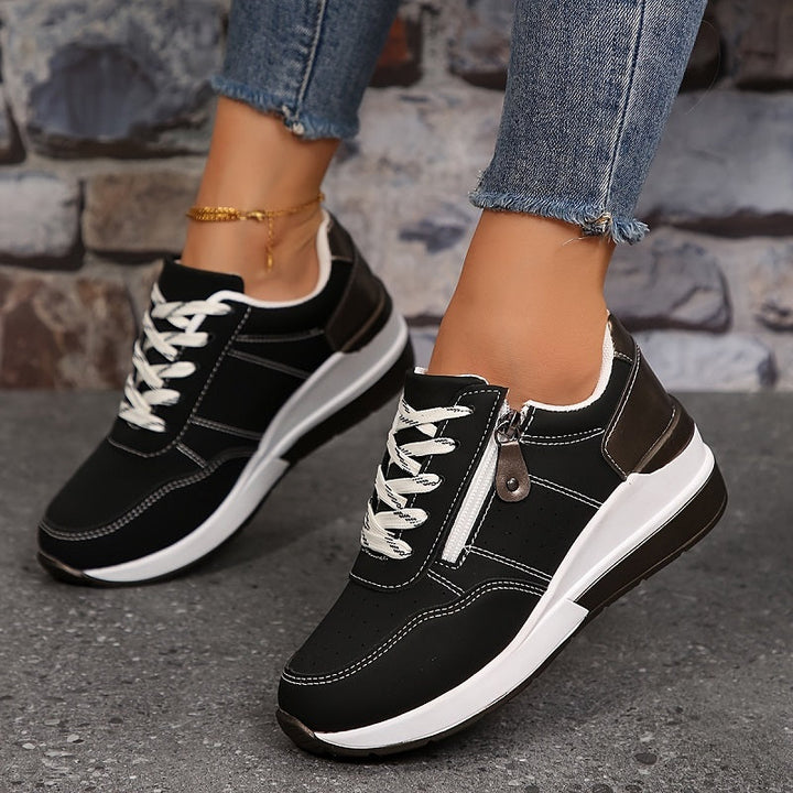 Sneakers För Kvinnor | Ortopedisk Låg Klipp