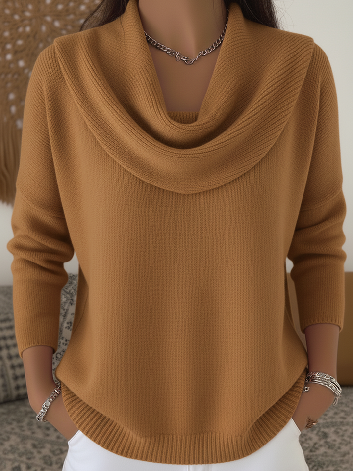 Damtröja | Design med Cowl-krage