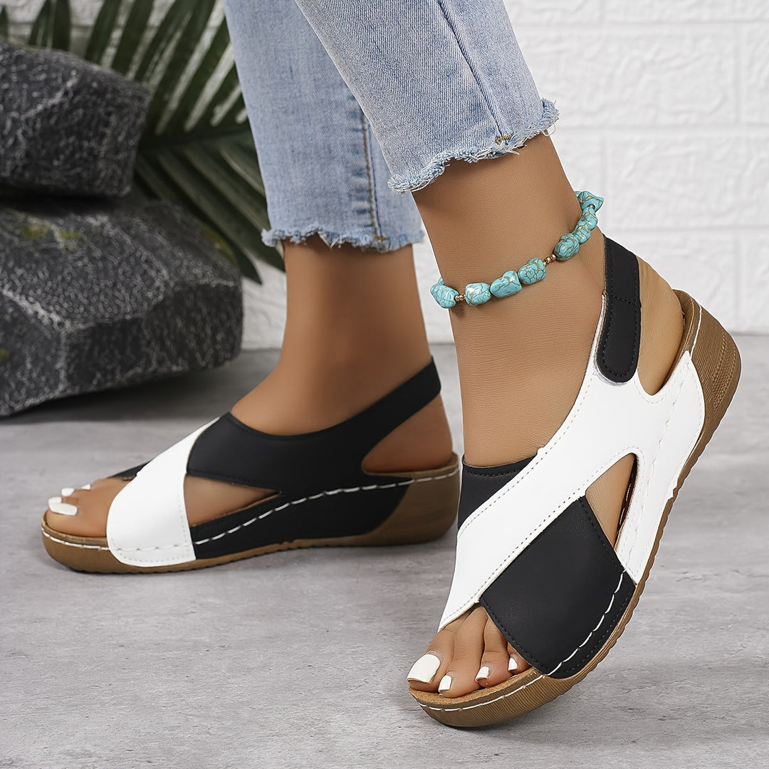 Sandaler för kvinnor | Öppen tå Slingback-sko