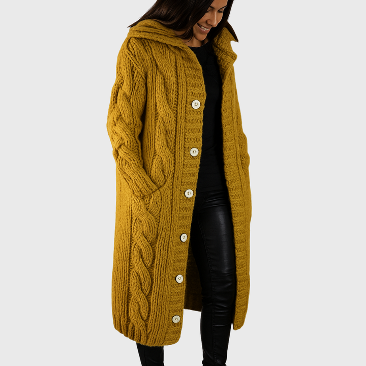 Kvinnors Cardigan | Lång längd