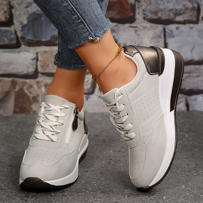 Sneakers För Kvinnor | Ortopedisk Låg Klipp