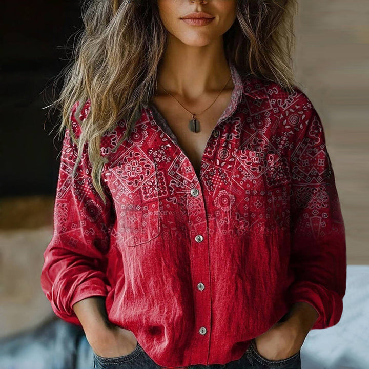 Kvinnors Blus | Bohemisk Vintage
