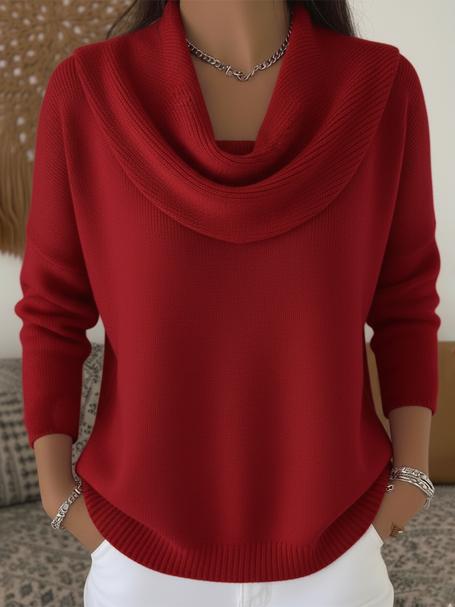Damtröja | Design med Cowl-krage