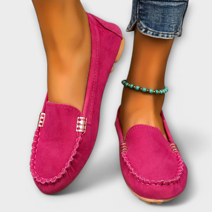 Loafers för kvinnor | Stygnet fram detalj