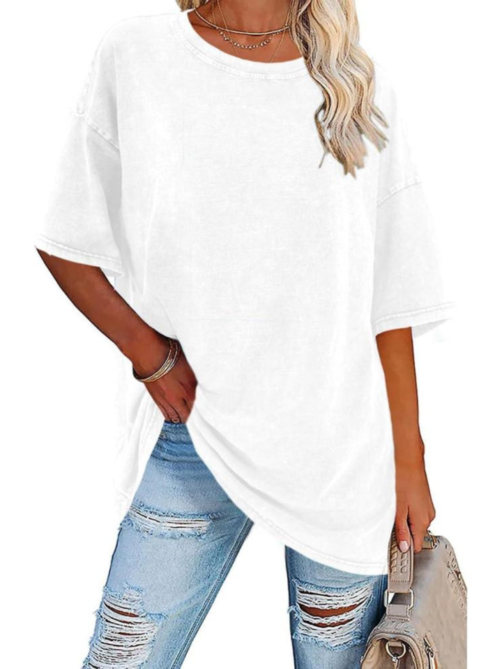 Dam T-Shirt | Oversized Vintage Tvätt