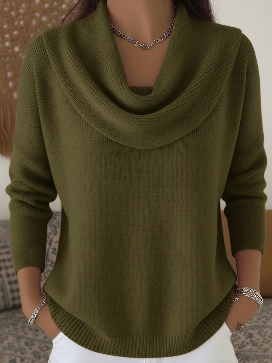 Damtröja | Design med Cowl-krage