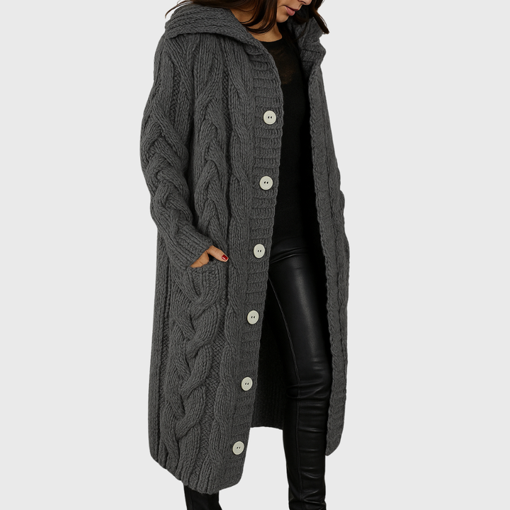 Kvinnors Cardigan | Lång längd