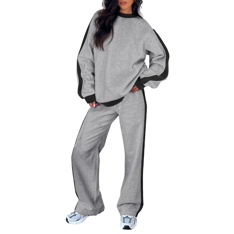 Kvinnors Tvådelade Set  | Sweatshirt och Byxor