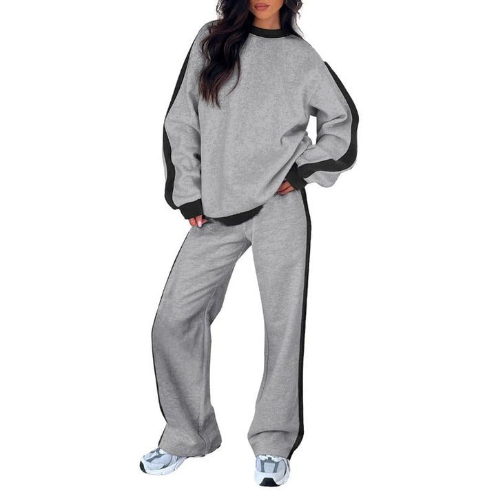 Kvinnors Tvådelade Set  | Sweatshirt och Byxor