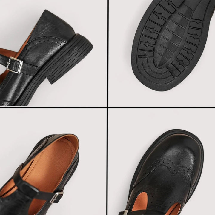 Mary Jane-skor för kvinnor | Brogue-detaljer