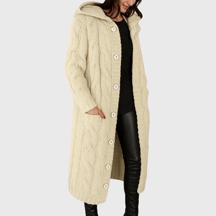 Kvinnors Cardigan | Lång längd
