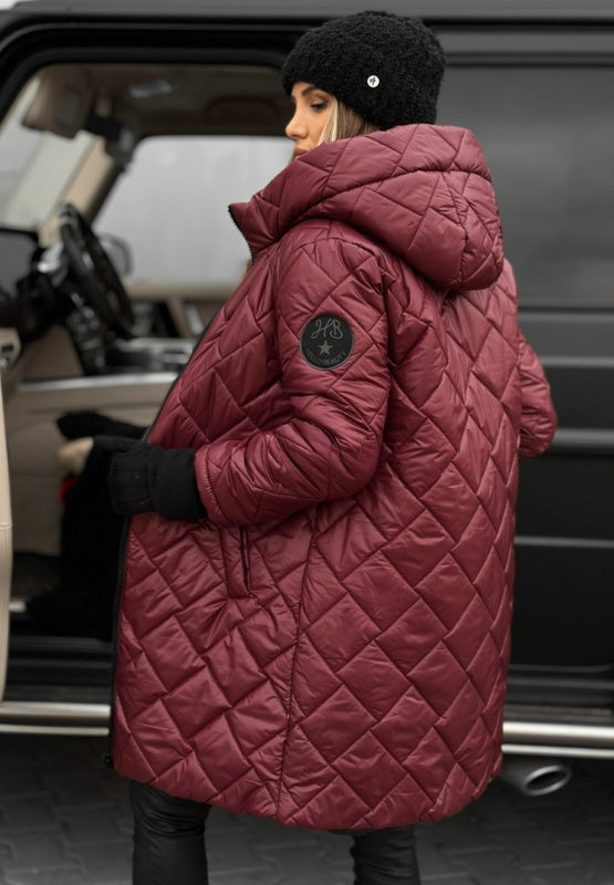 Kvinnors Jacka | Styrda Diamantpaneler