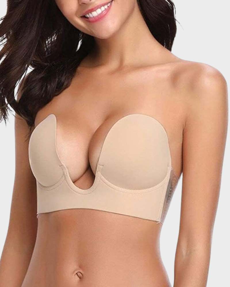 Kvinnors Push-Up Plunge Bh | Djup U-formad Sömlös Design