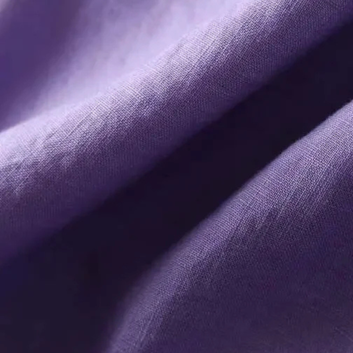 Kvinnors Blus | Broderad Wrap Detalj