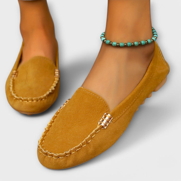 Loafers för kvinnor | Stygnet fram detalj