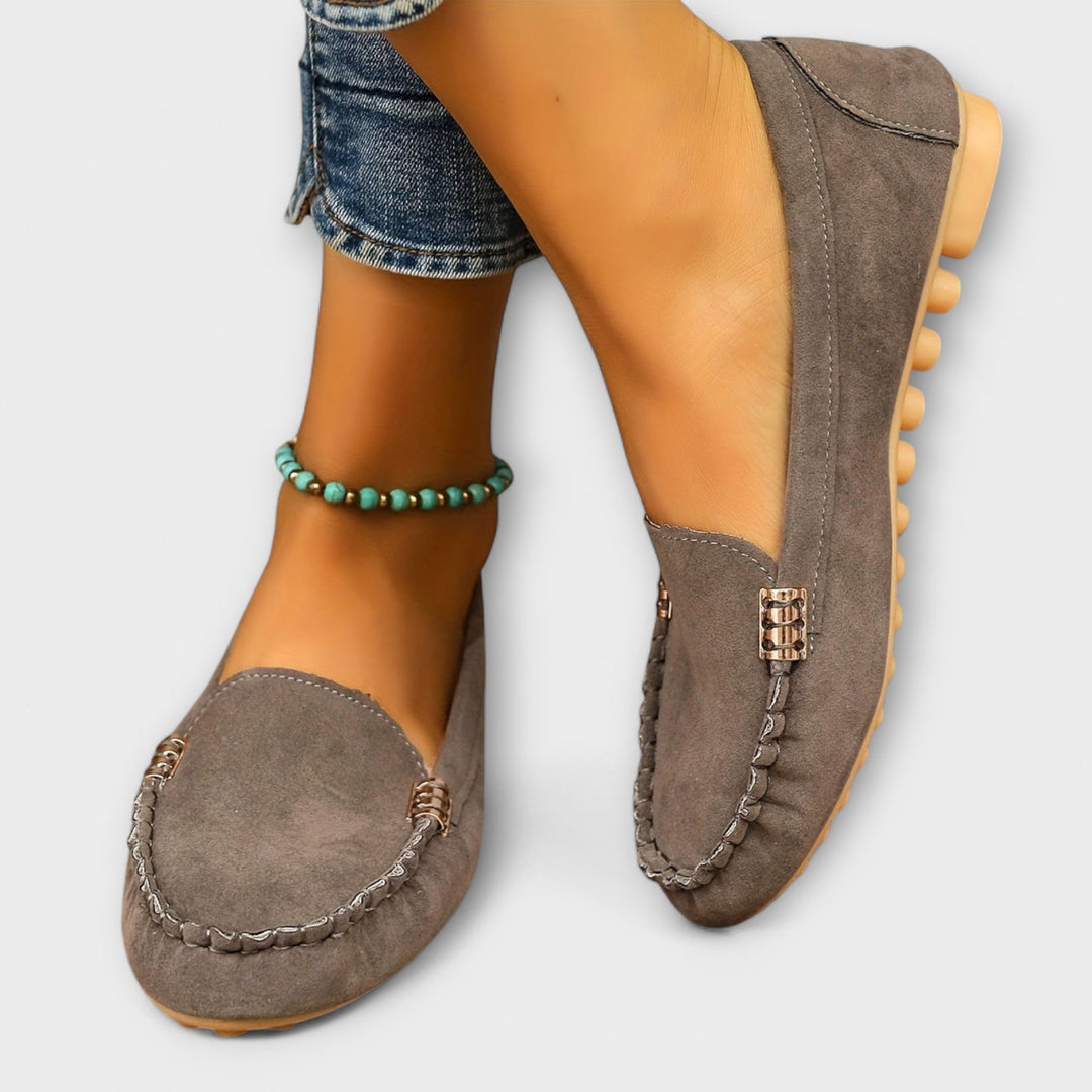 Loafers för kvinnor | Stygnet fram detalj