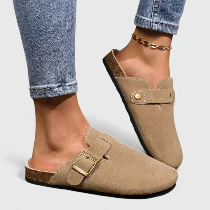 Loafers för kvinnor | Spännbandsdesign