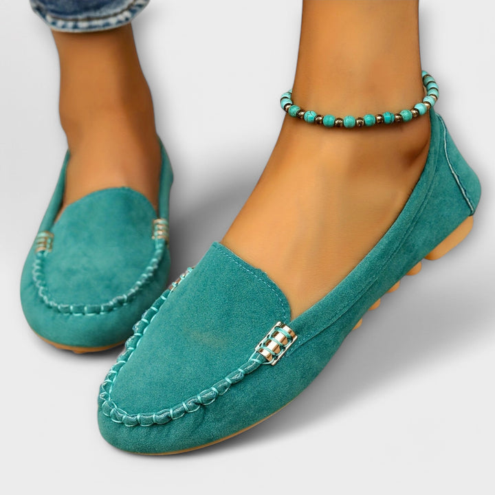 Loafers för kvinnor | Stygnet fram detalj