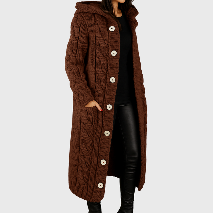 Kvinnors Cardigan | Lång längd