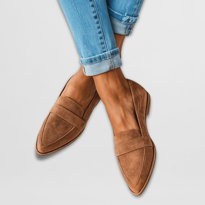 Kvinnors Bekväma Loafers | Ortopediska Dämpade Slip-On