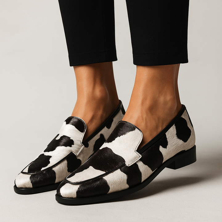 Loafers för kvinnor | Mönstrad tryckövre