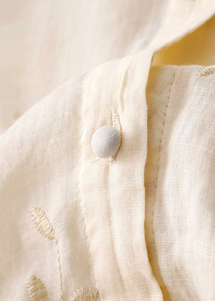Kvinnors Blus | Broderade Accenter
