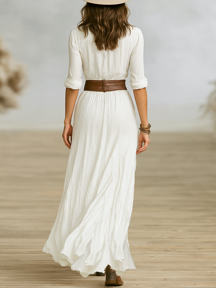 Kvinnors Maxi Sundress | Sommaravslappnad