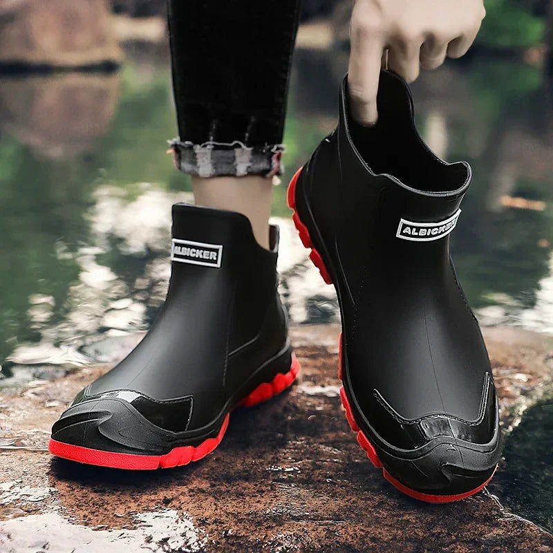 Kängor För Kvinnor | Ankel Pull-On Lug Sole Stängd Tå