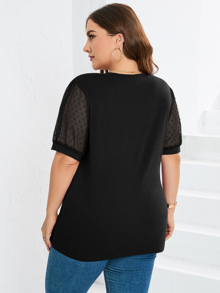 Kvinnors Blus | V-formad Urrigning