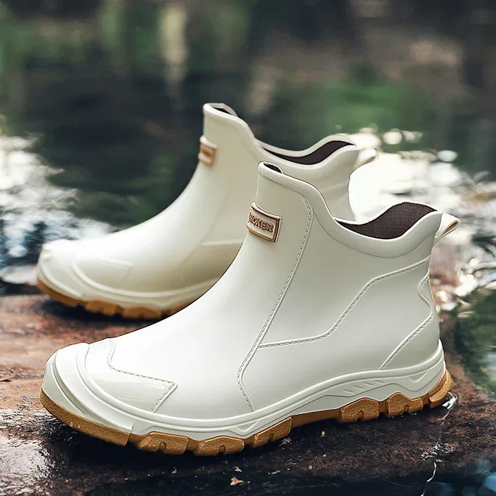 Kängor För Kvinnor | Ankel Pull-On Lug Sole Stängd Tå