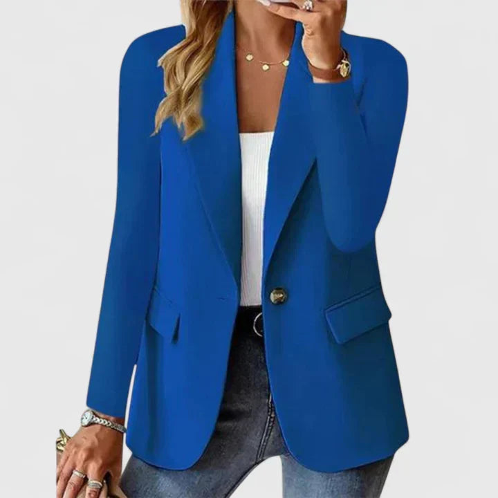 Dam Blazer | Krage Enkel Knap