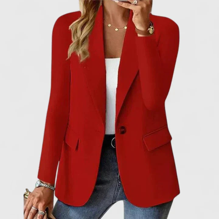 Dam Blazer | Krage Enkel Knap