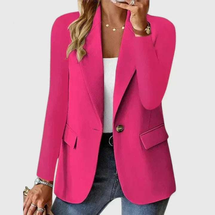 Dam Blazer | Krage Enkel Knap