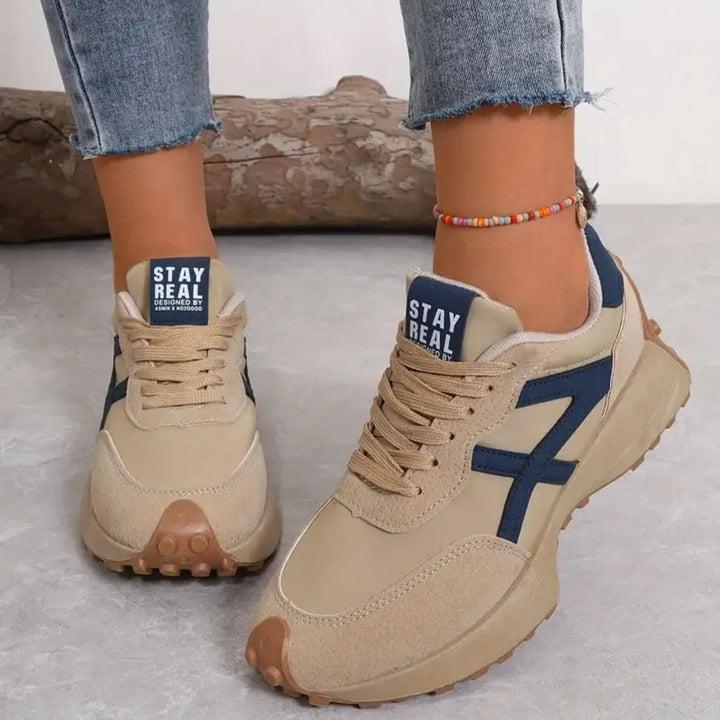 Sneakers För Kvinnor | Ortopedisk Panel Överdel Design