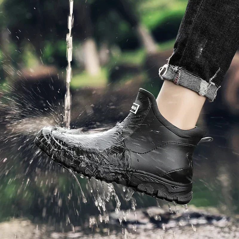 Kängor För Kvinnor | Ankel Pull-On Lug Sole Stängd Tå