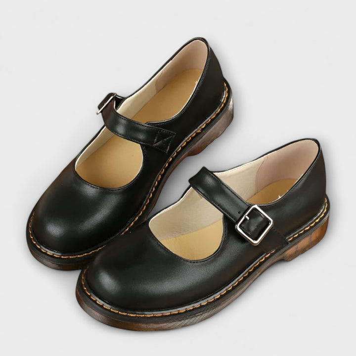 Mary Jane-skor för kvinnor | Chunky Sole Justerbar Spänne
